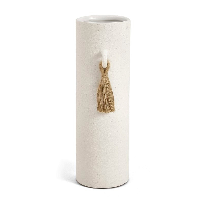 Vaso Marinna em Cerâmica Off White P