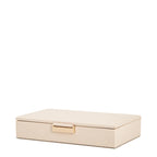 Caixa Decorativa em MDF cor off white Menor