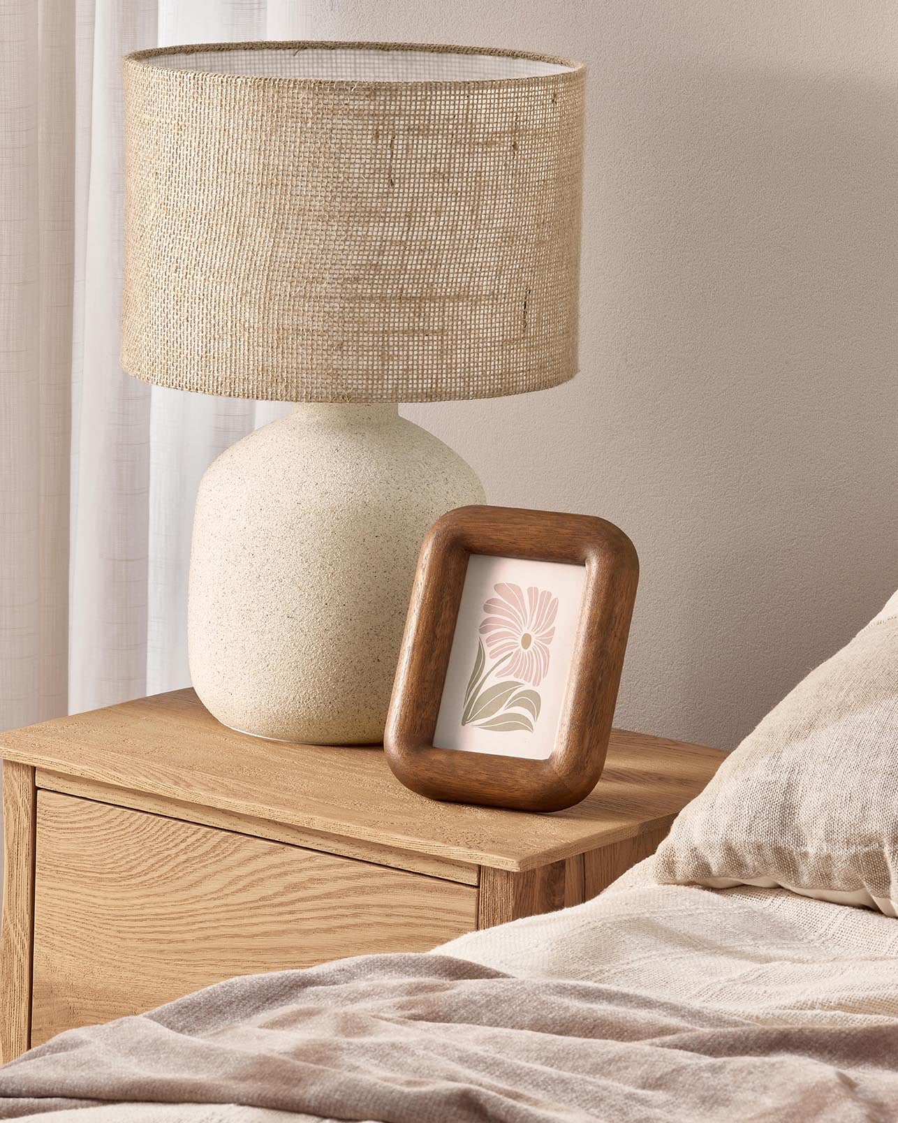 Porta-Retrato Orgânico de Madeira 10x15