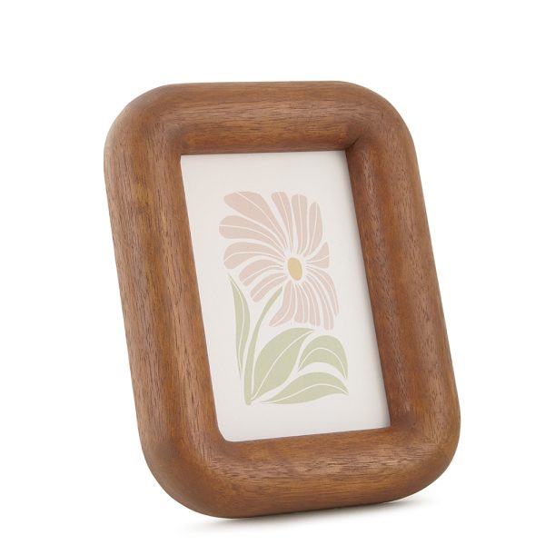 Porta-Retrato Orgânico de Madeira 10x15