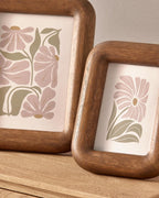 Porta-retrato Orgânico de Madeira 15x20