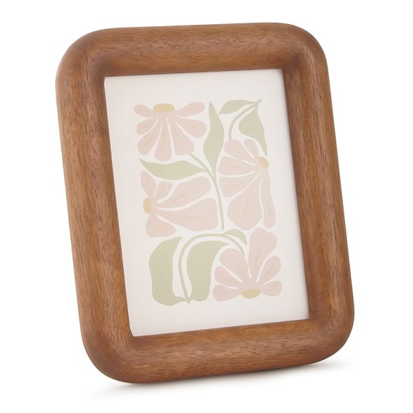 Porta-retrato Orgânico de Madeira 15x20