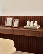 Porta-retrato Orgânico de Madeira 15x20