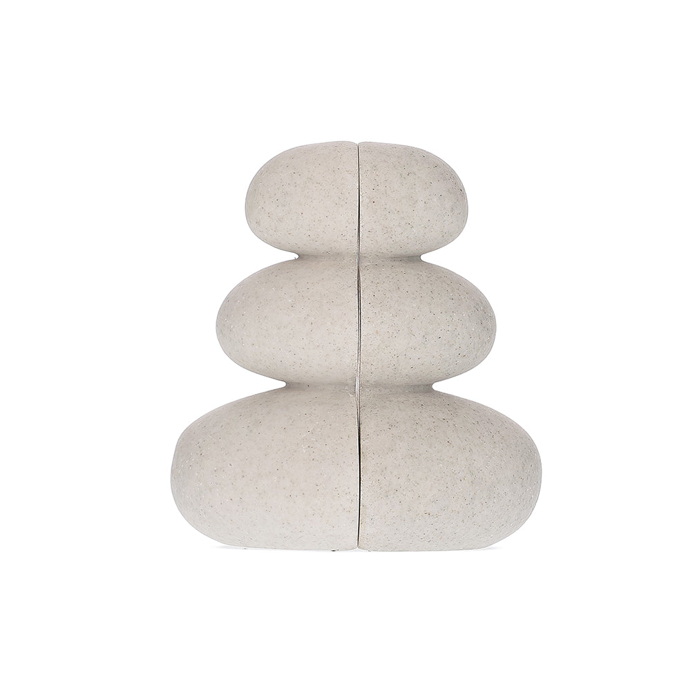 Aparador de Livro Pedras do Equilíbrio