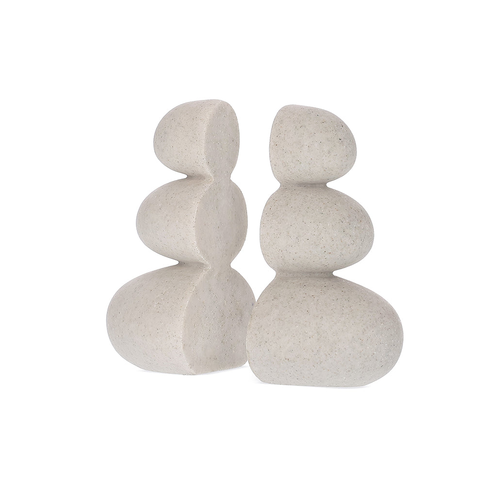 Aparador de Livro Pedras do Equilíbrio