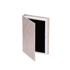 Caixa Livro com Revestimento em PU Rosé Pequeno