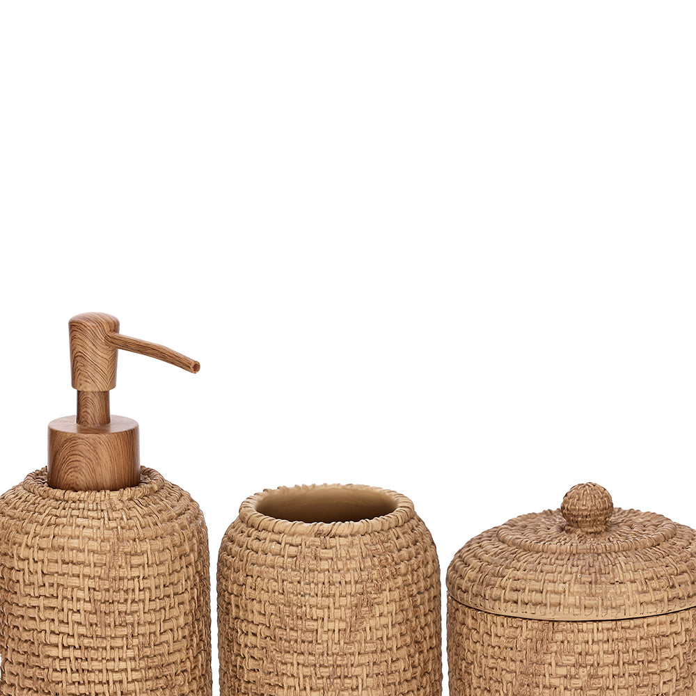 Kit Banheiro Iná Rústico