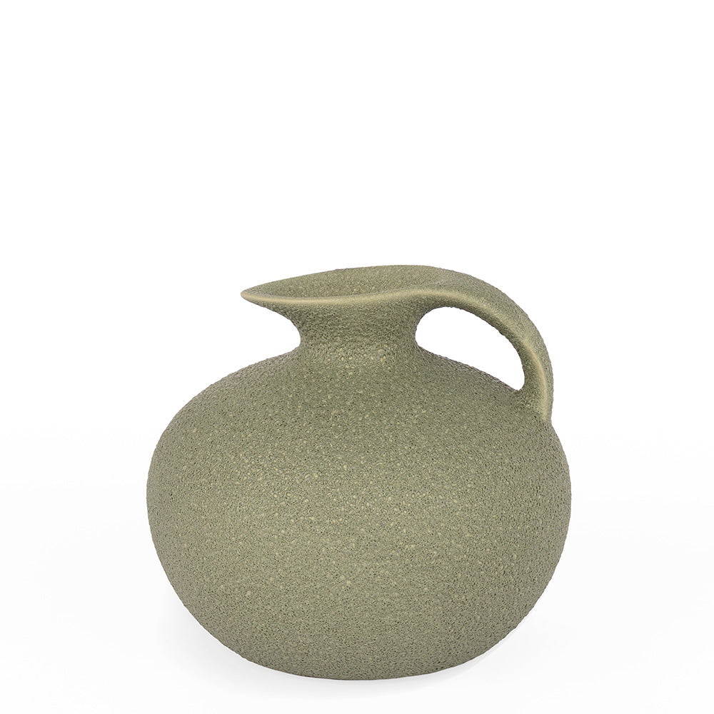 Vaso Oliva em Cerâmica P