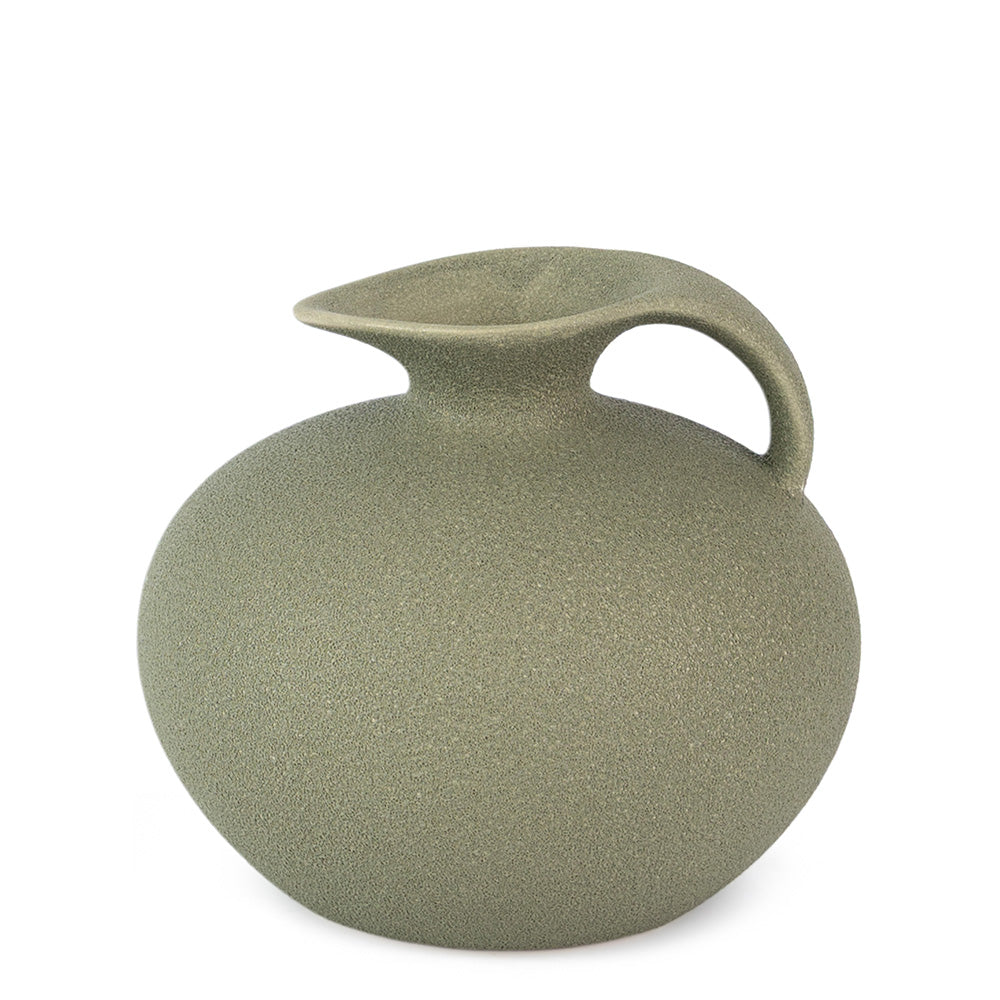 Vaso Oliva em Cerâmica G