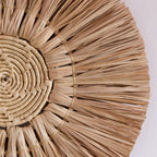 Mandala Sol Palha de Carnaúba 40cm
