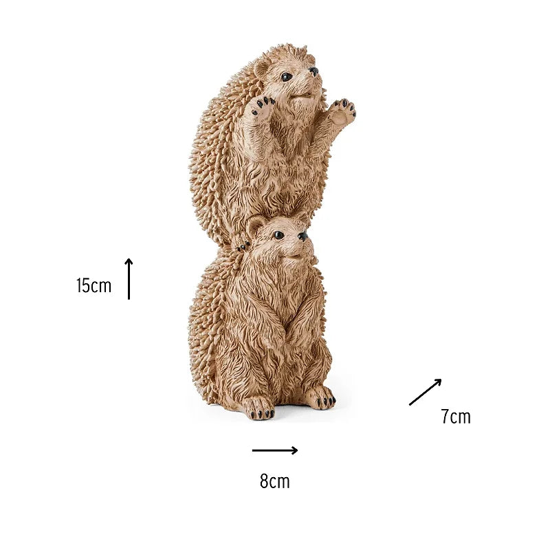 Escultura Ouriço Equilibristas