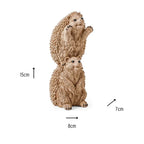 Escultura Ouriço Equilibristas