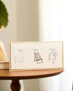 Quadro Azulejo Lar Mar Bar