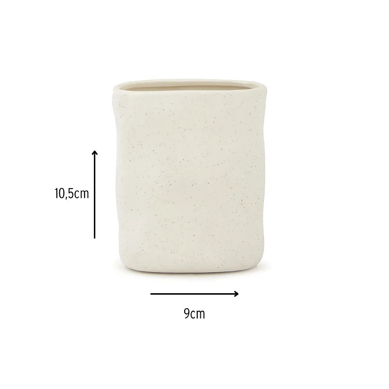 Kit Banheiro Abaeté em Cerâmica Off White