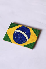 Azulejo Decorativo Bandeira do Brasil 10x15