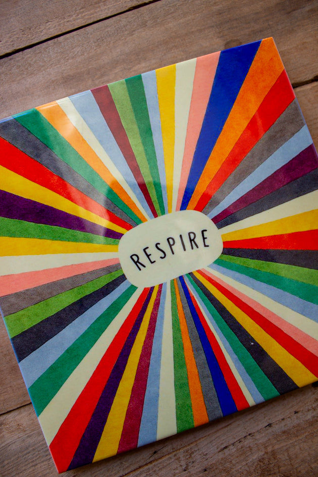 Azulejo Decorativo Respire 20x20