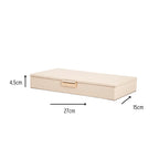 Caixa Decorativa em MDF cor off white Maior