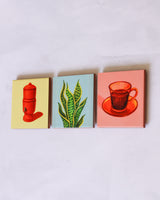 Trio de Azulejos Essência Brasileira 02