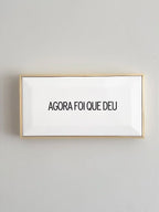 Quadro Azulejo Agora Foi Que Deu