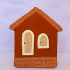 Casinha de Cerâmica Marrom Mod 2