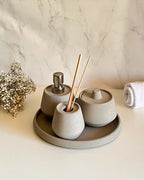 Kit Banheiro Olivia em Cimento