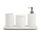 Kit Banheiro Arraial Branco em Cimento