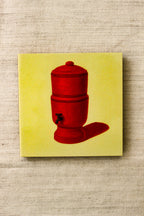 Mini Azulejo Decorativo Filtro de Barro 10x10