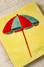 Mini Azulejo Decorativo Guarda Sol 10x10