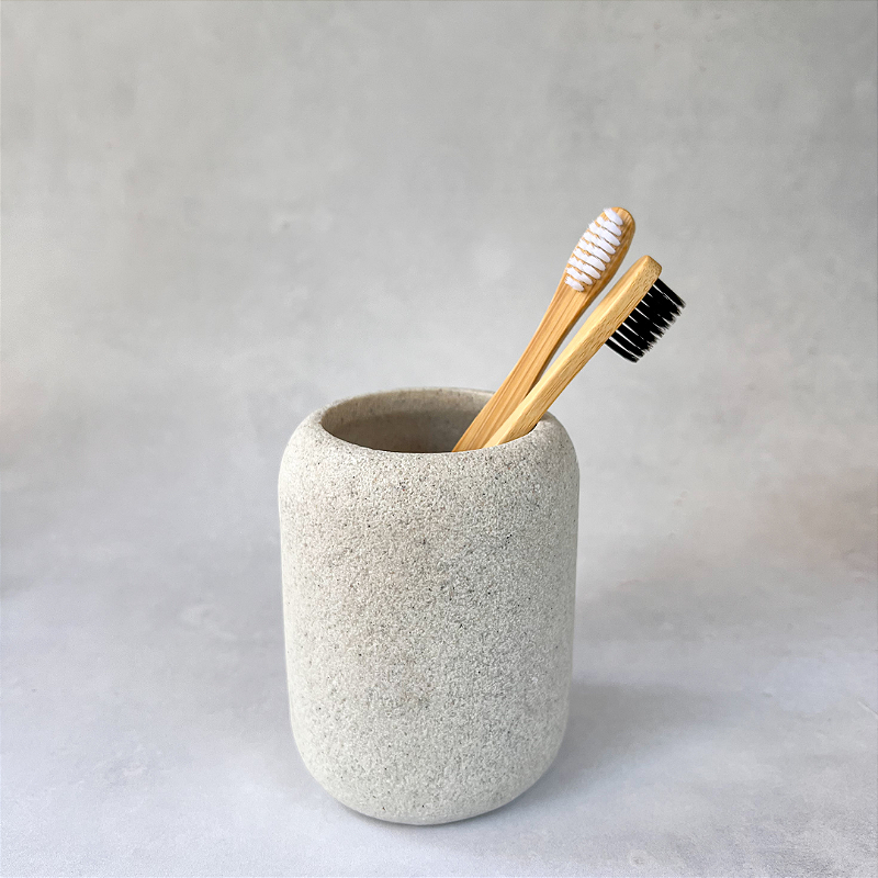 Porta-escovas de Dente Bonete Bege