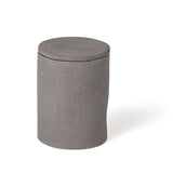 Pote com Tampa Liam em Cimento Grafite