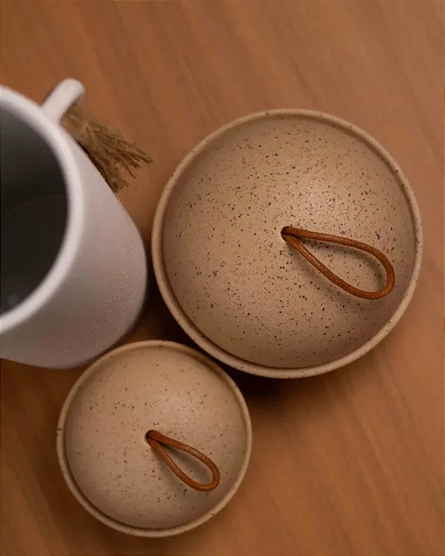 Pote Decorativo Maraú em Cerâmica