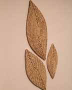 Trio Folhas Palha Natural