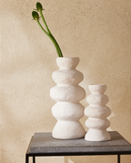 Vaso Mutá G em Cerâmica Off White